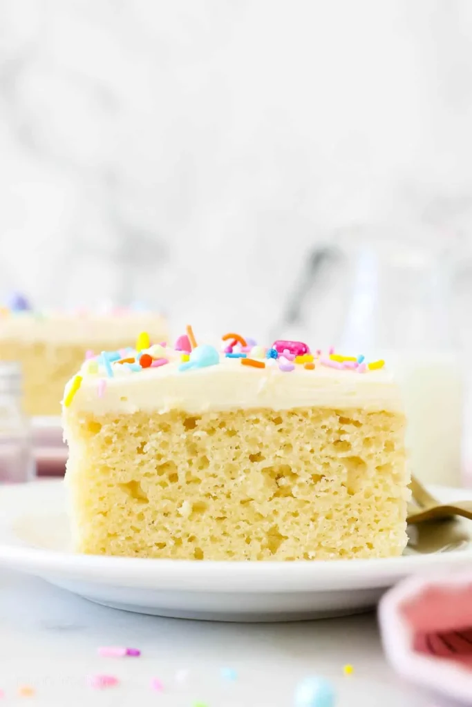 Easy and Moist Vanilla Cake Recipe