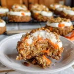Juicy Delicious Carrot Cake Cheesecake Cookies – Sweet, Chewy, Creamy Bliss