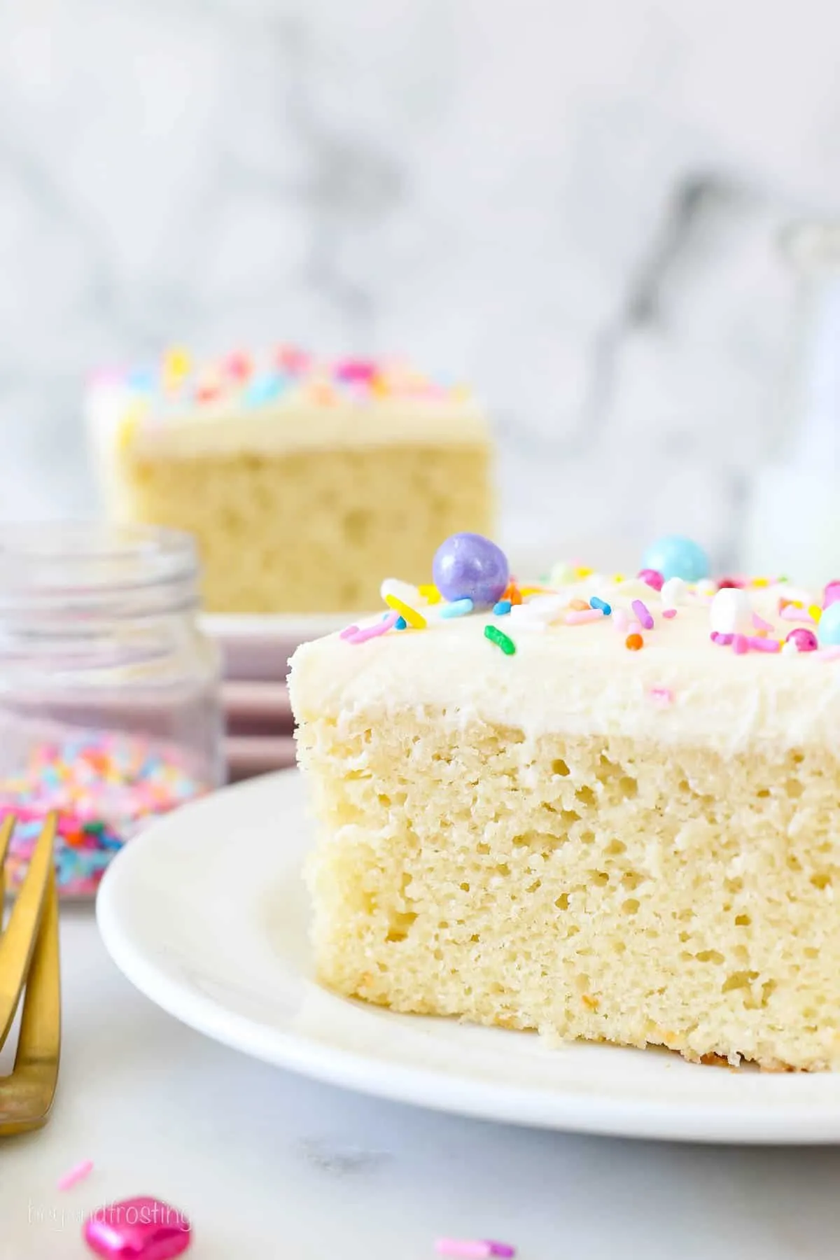 Easy and Moist Vanilla Cake Recipe