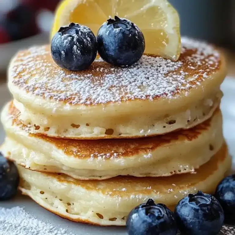 Fluffy Lemon Ricotta Pancakes – Light & Delicious