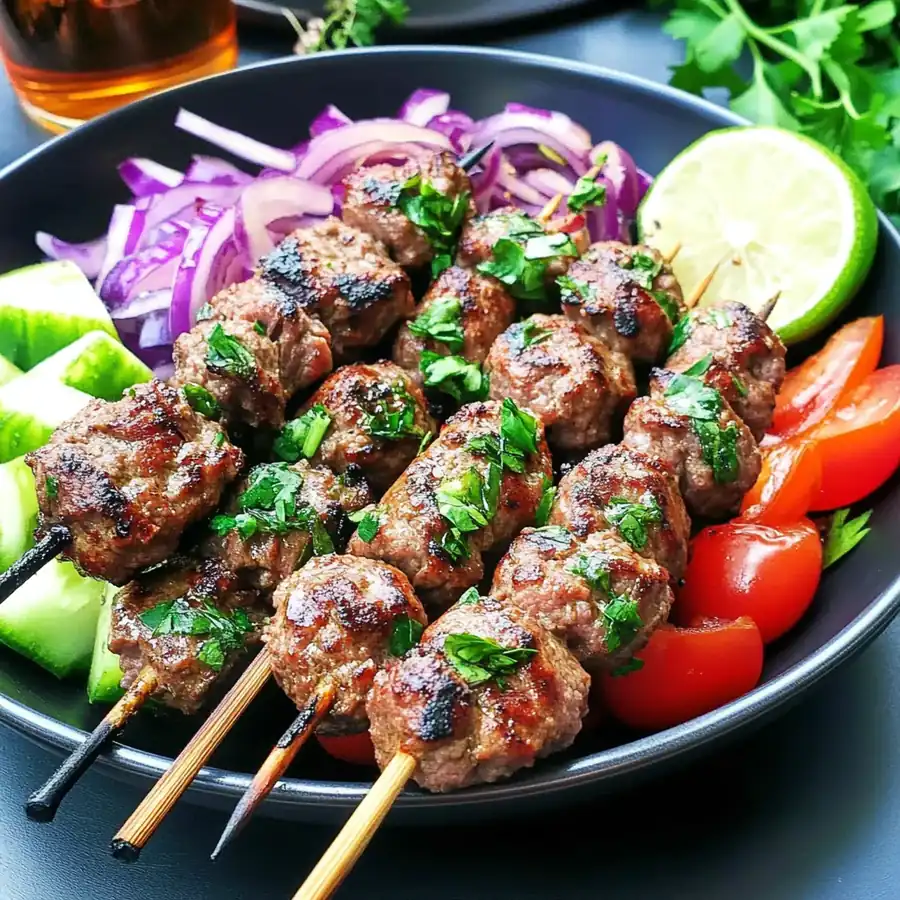 Pin This Irresistible Ground Beef Kabobs: A Grilling Delight — Easy