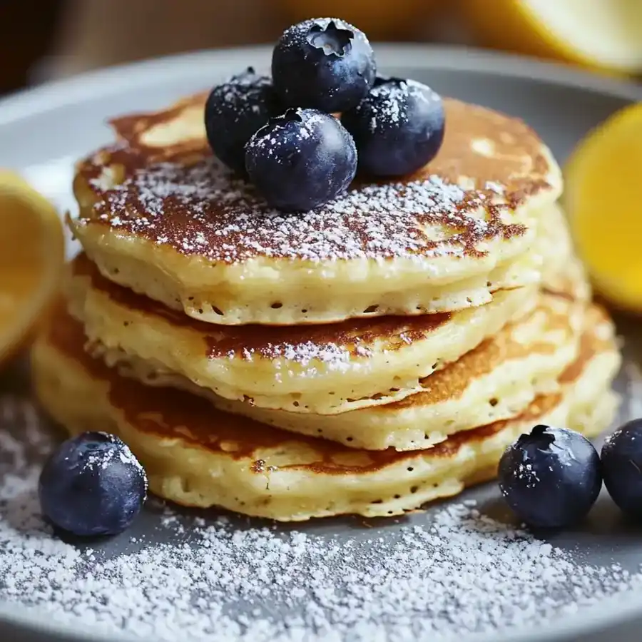 Fluffy Lemon Ricotta Pancakes – Light & Delicious