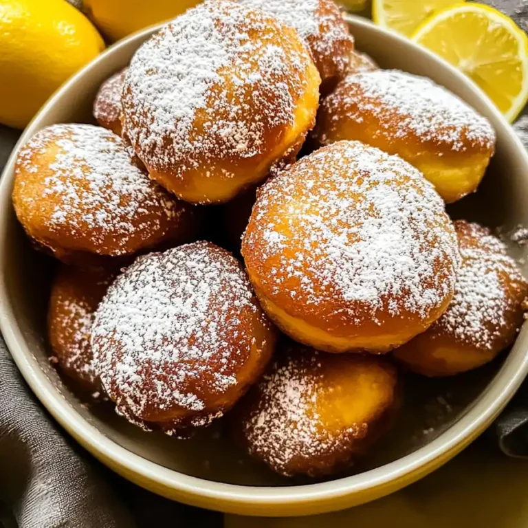 Next-Level Irresistible Lemon Fritters: Fluffy Citrus Delights! — Meal Prep Hero of the Week