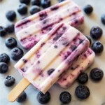 Show-Stopping Irresistible Blueberry Yogurt Swirl Popsicles — Surprisingly Simple to Make