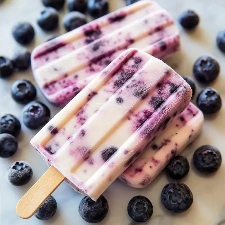 Show-Stopping Irresistible Blueberry Yogurt Swirl Popsicles — Surprisingly Simple to Make