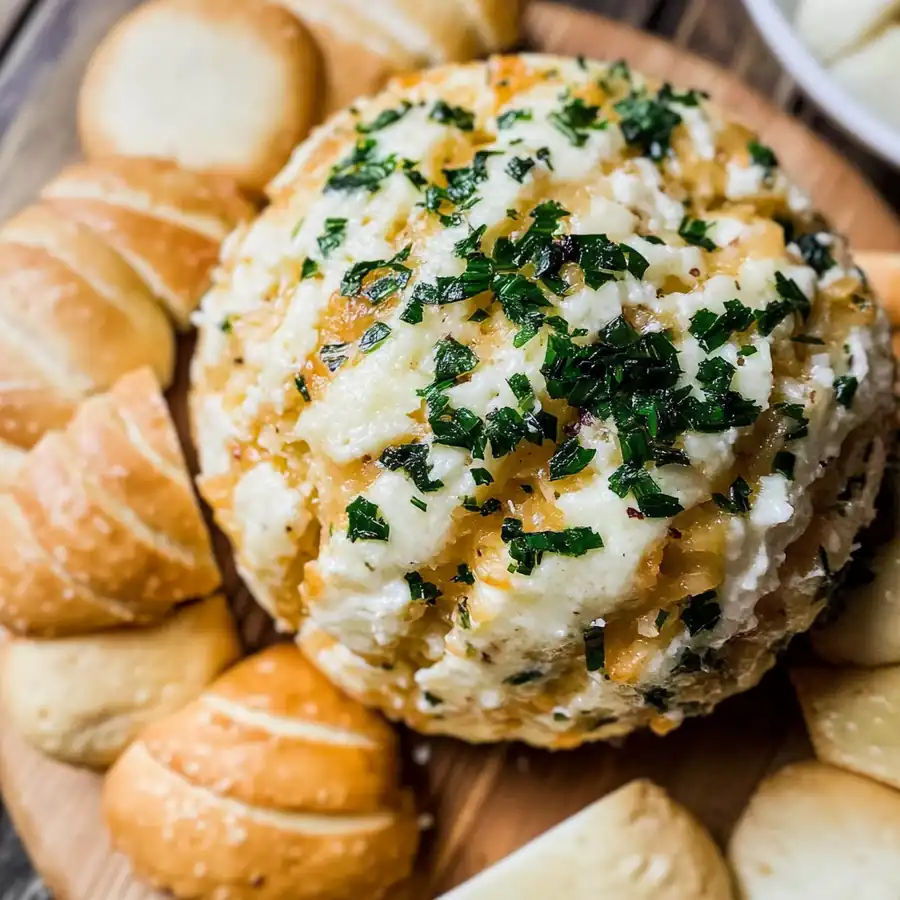 Unbeatable Irresistible Cheddar & Onion Cheese Ball Recipe Delight — Indulgent & Totally Irresistible