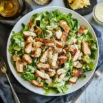 The Ultimate Chicken Caesar Salad with Scratch-Made Dressing!