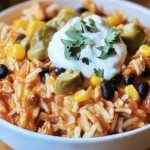 Easy Crock Pot Chicken Burrito Bowls: Set and Forget!