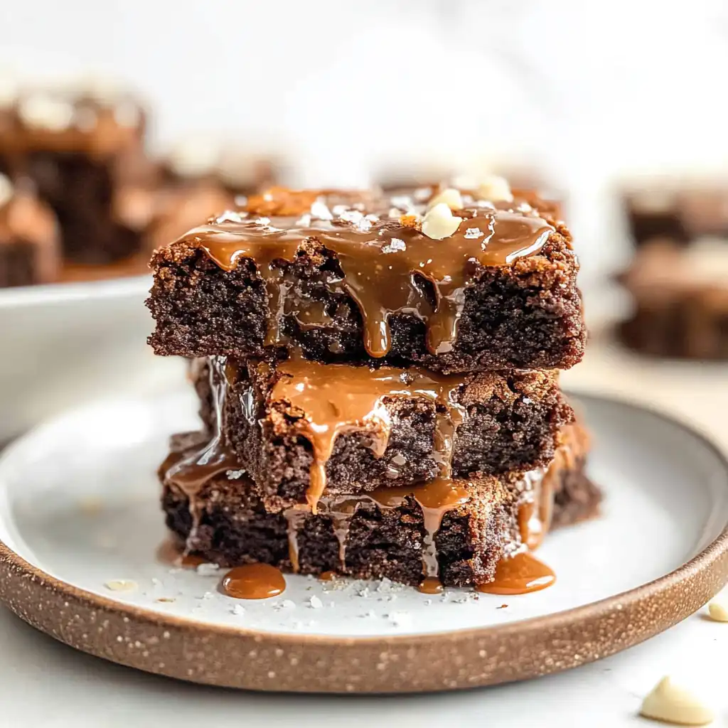 The Ultimate Salted Caramel Brownies: Gooey, Rich, and Easy!