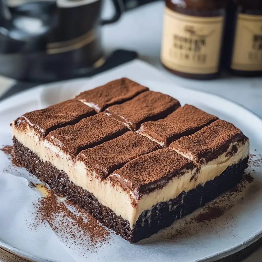 Tiramisu Brownies: The Ultimate Coffee-Infused Chocolate Fusion