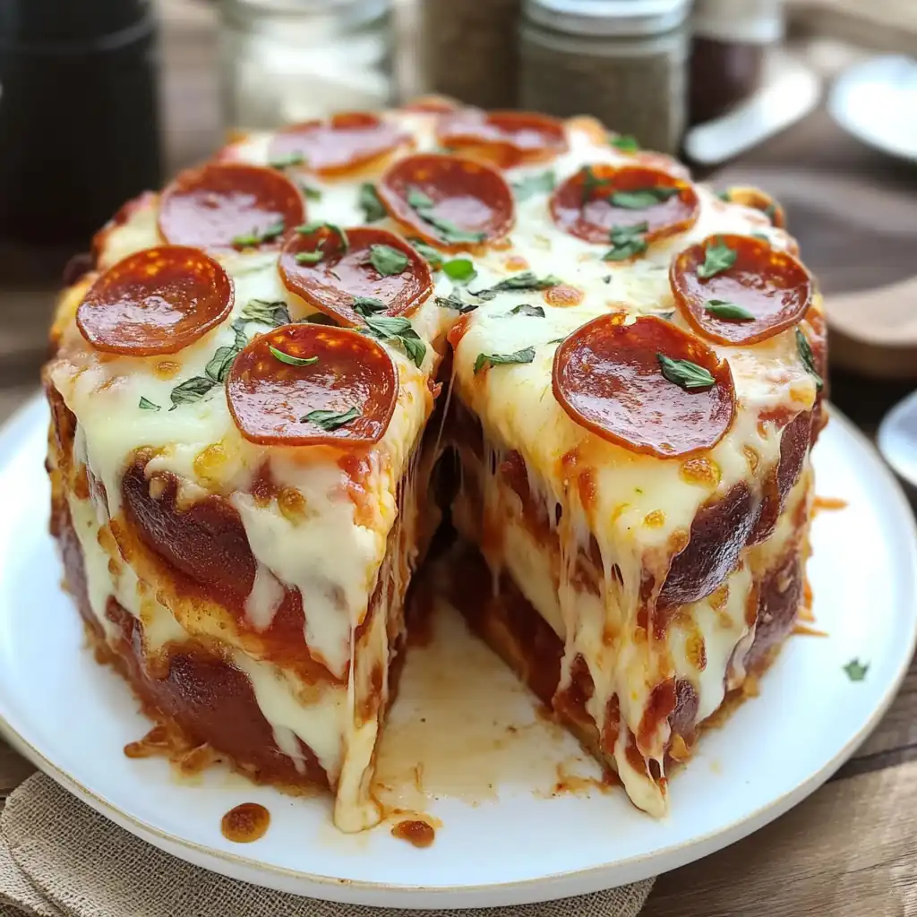 Pizza Cake: The Ultimate Crowd-Pleasing Party Showstopper!