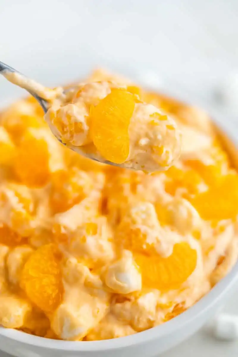 Creamy Orange Creamsicle Salad — The Ultimate Summer Treat!