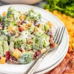 The Ultimate Bacon Broccoli Salad — Crunchy, Creamy & Irresistible!