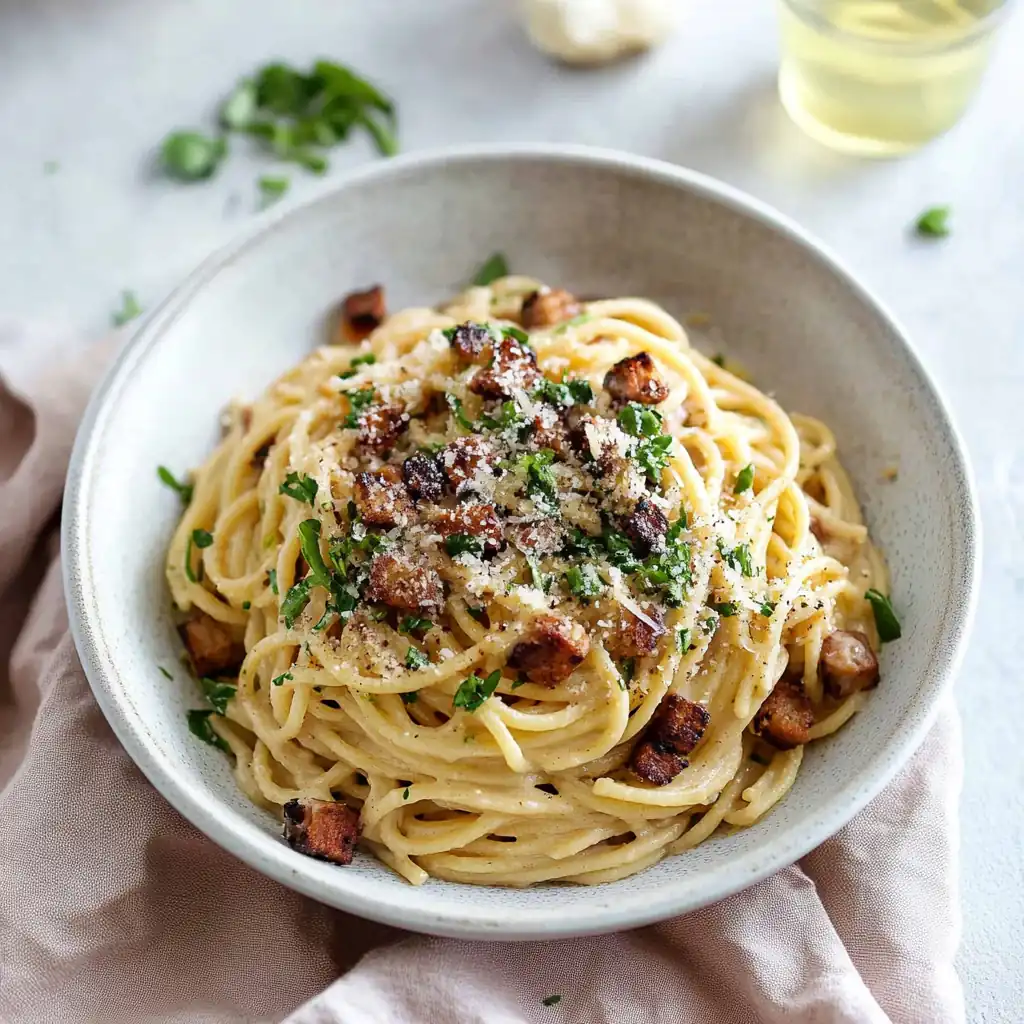 Creamy Vegan Carbonara — The Ultimate Plant-Based Comfort Food