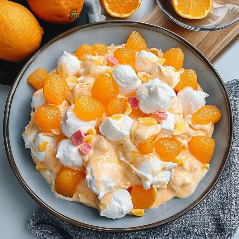 Creamy Mandarin Orange Fluff — The Ultimate Summer Dessert Salad