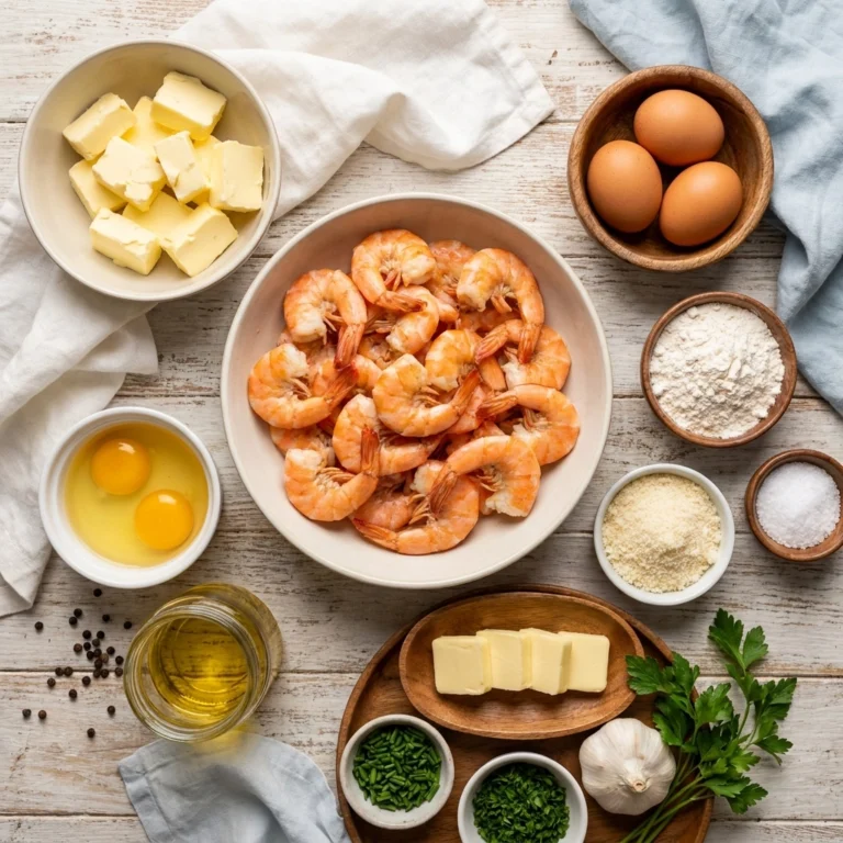 Golden Crispy Shrimp Bombs with Spicy Cream Center | Easy Seafood Appetizer Ideas