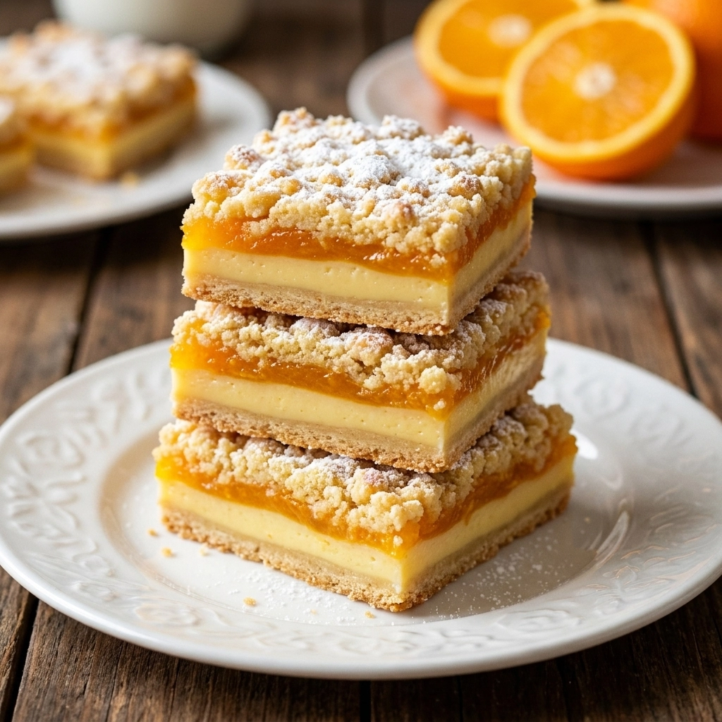 Creamy Orange Custard Squares: The Ultimate Summer Dessert!