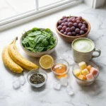 The 'I Actually Like Veggies Now' Creamy Green Tea Smoothie | Healthy Green Smoothie