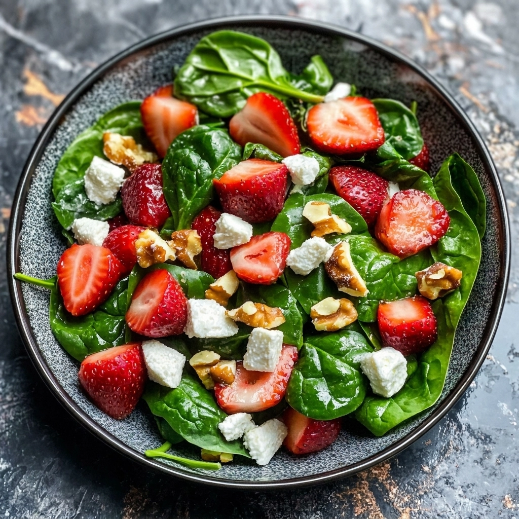 The Ultimate Summer Strawberry Spinach Salad with Poppyseed Dressing