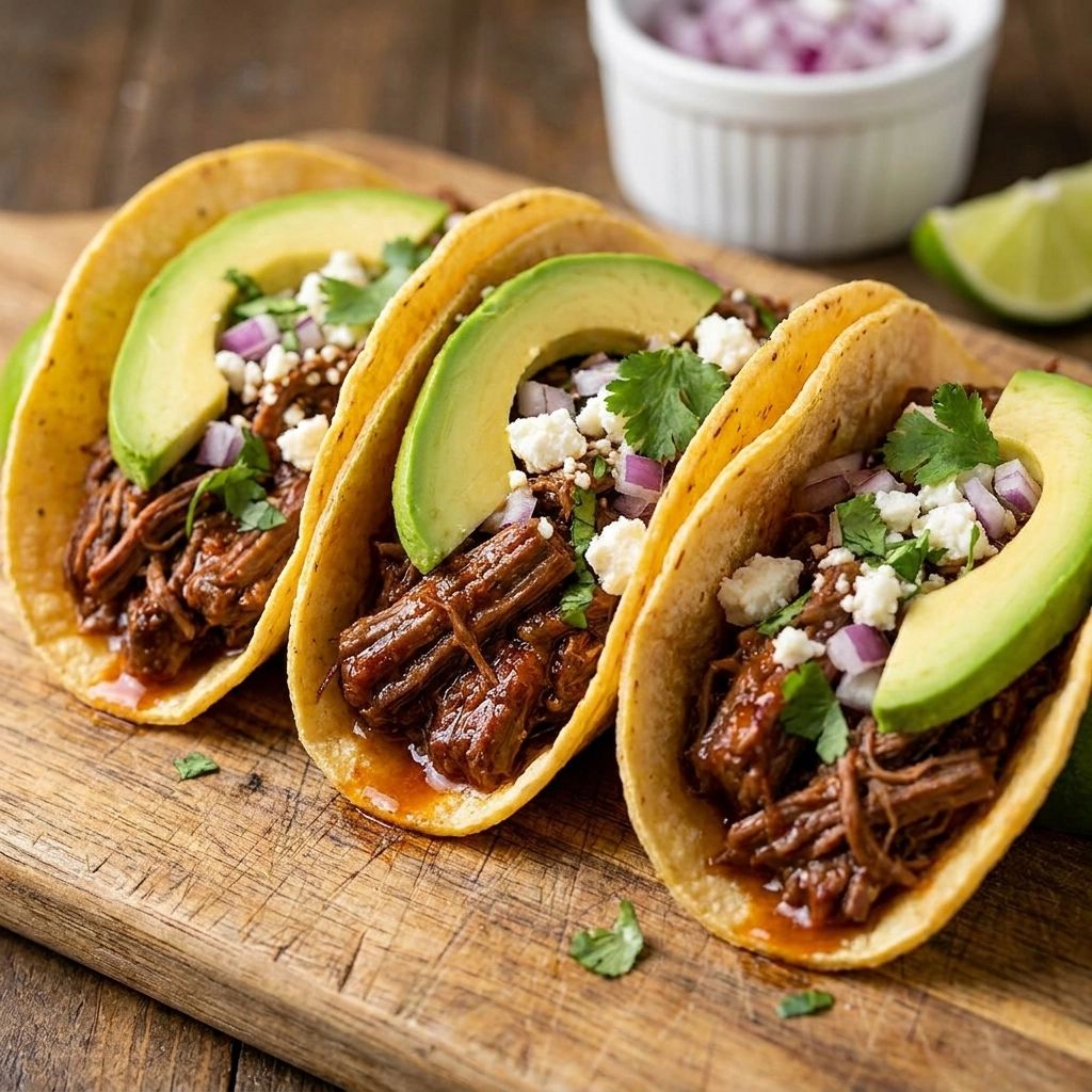Easy Tender Crockpot Beef Tacos Recipe for Flavorful Weeknight Dinners | Slow Cooker Beef