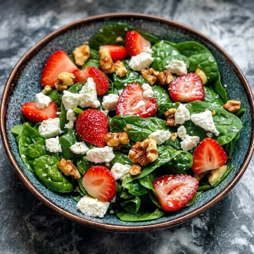 The Ultimate Summer Strawberry Spinach Salad with Poppyseed Dressing