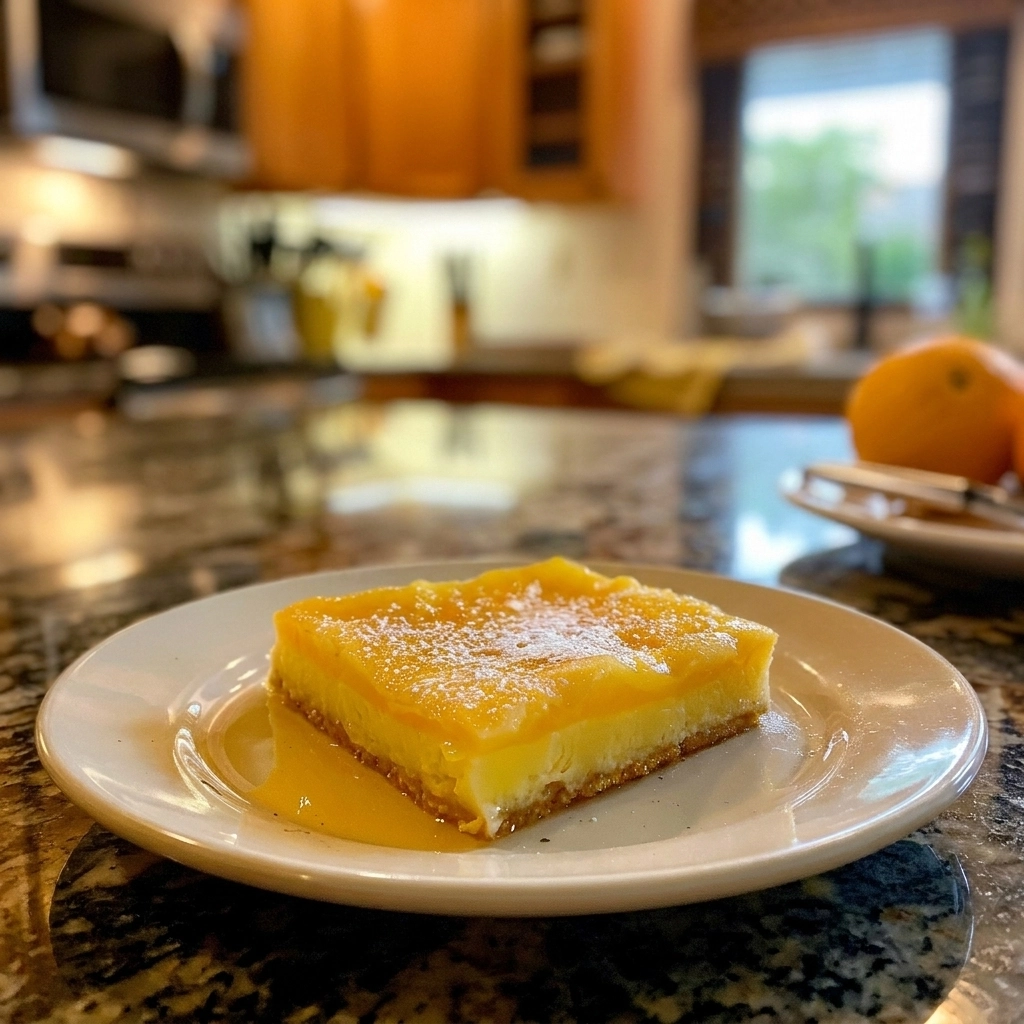 Creamy Orange Custard Squares: The Ultimate Summer Dessert!