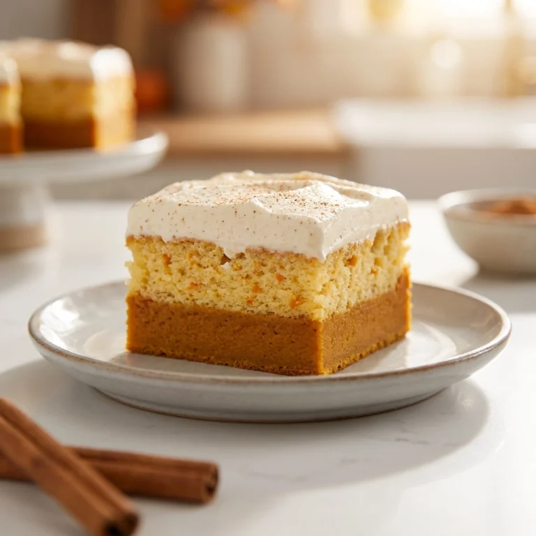 The Ultimate Pumpkin Magic Cake: A Cozy Autumn Treat | Easy Pumpkin Cake Recipe