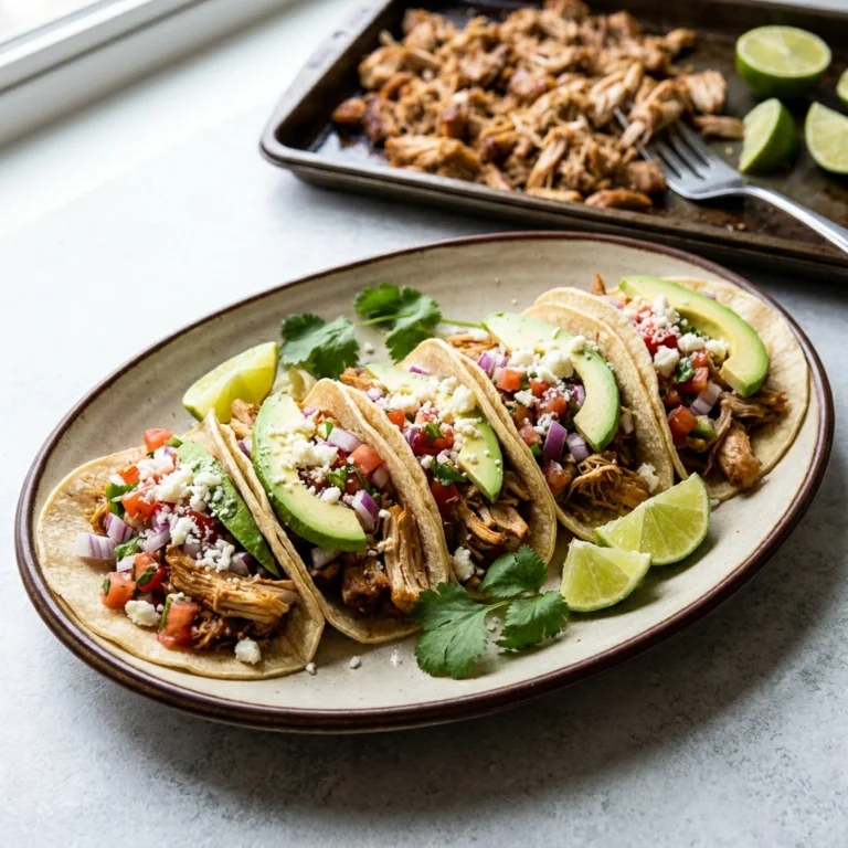 Tender Slow Cooker Chicken Carnitas with a Crispy Finish | Easy Mexican Dinner