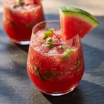 Refreshing Watermelon Basil Chia Fresca | Easy Summer Watermelon Drink Recipe