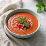 Chilled Watermelon Gazpacho: A Refreshing Summer Twist | Easy Cold Summer Soup