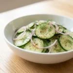 The Most Refreshing Fresh Cucumber Salad for Summer | Easy Cucumber Salad Recipe