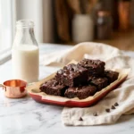 Fudgy Gluten Free Applesauce Brownies | Easy Healthy Dessert Recipe