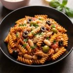 Creamy Mushroom Zucchini Pasta | Easy Vegetarian Pasta Dinner Recipe