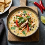 Crockpot Creamy Chicken Tortilla Soup: A Cozy Comfort Food | Easy Slow Cooker Dinner