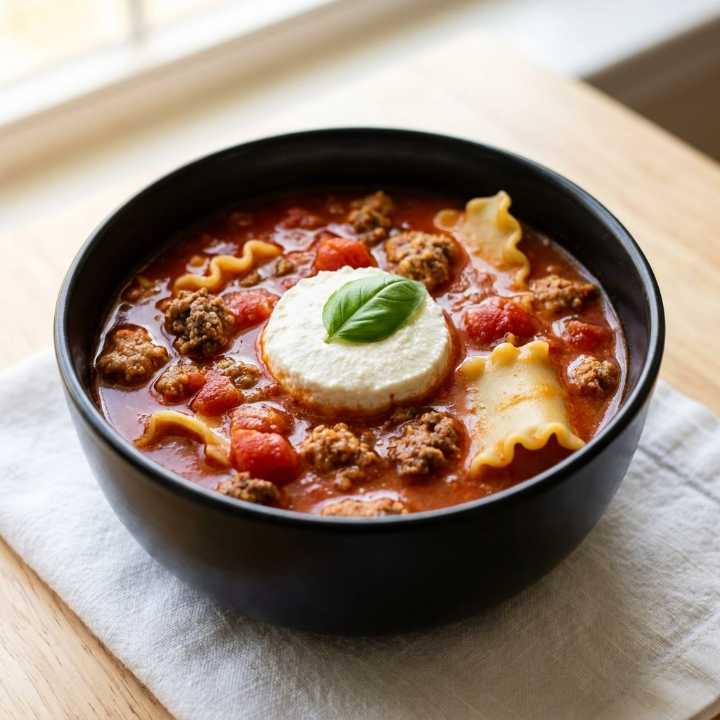Ultimate Crockpot Lasagna Soup: Easy Comfort Food Recipe | Slow Cooker Pasta Soup