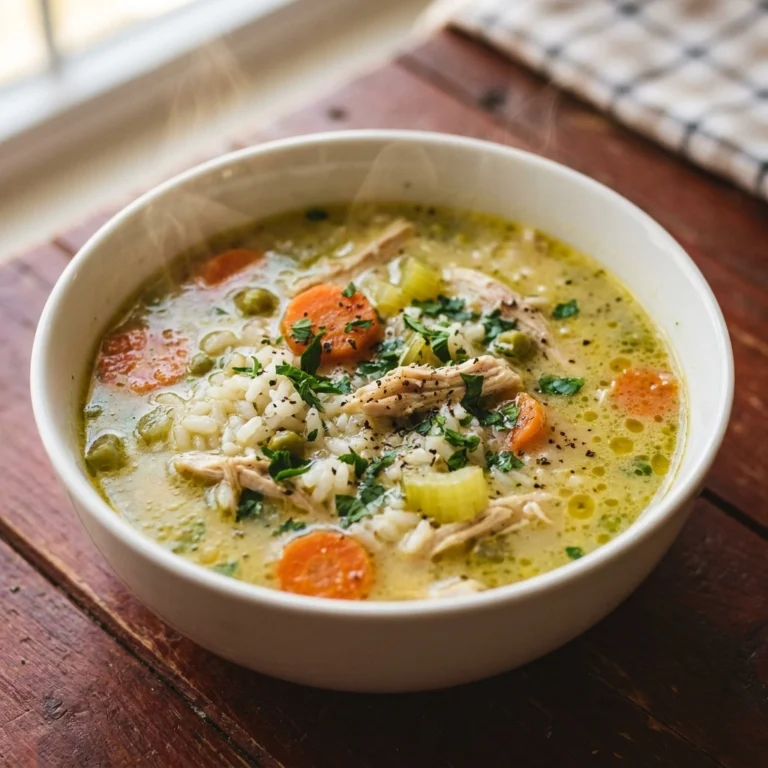 Cozy Crock Pot Chicken Rice Soup: The Ultimate Comfort Meal | Slow Cooker Soup