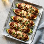 Sausage Stuffed Zucchini Boats | Easy Low Carb Dinner Recipe