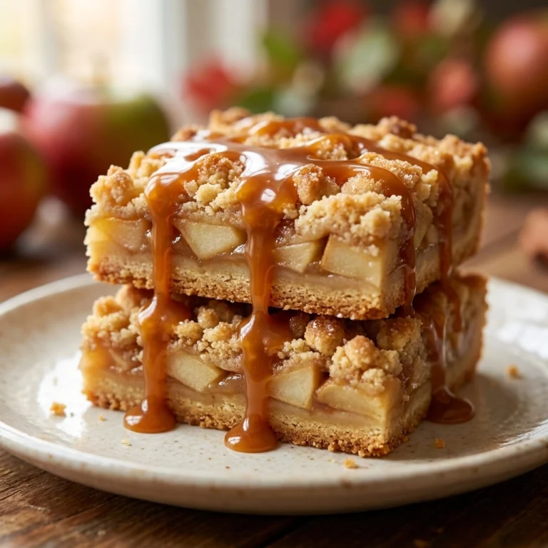 Decadent Caramel Apple Pie Bars | Easy Fall Dessert Recipe