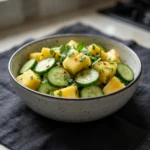 The BEST Pineapple Cucumber Salad Recipe: A Tropical Summer Refreshment | Easy Fruit Salad