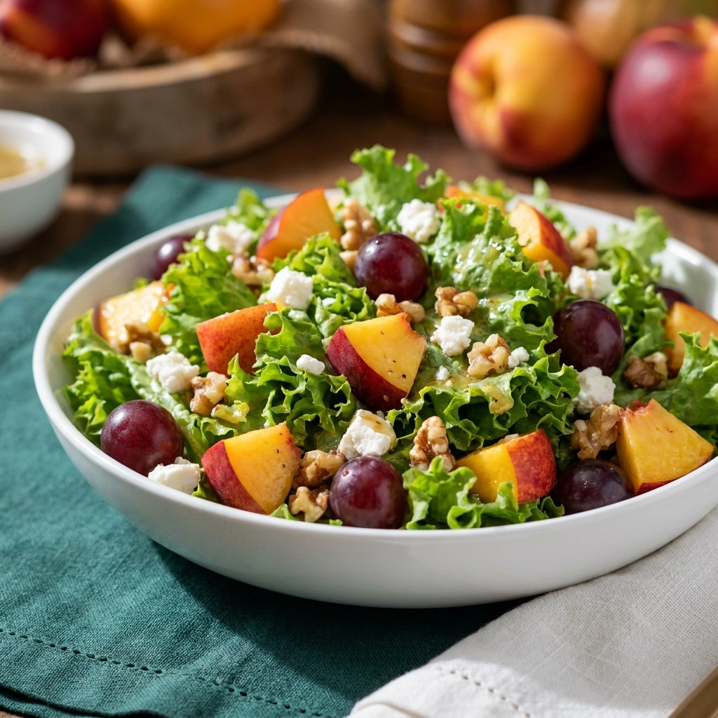 Harvest-Inspired Fall Salad Recipe with Maple Balsamic Dressing | Autumn Salad Ideas
