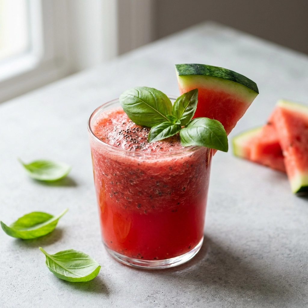 Watermelon Basil Chia Fresca: The Ultimate Summer Hydration | Refreshing Detox Drink