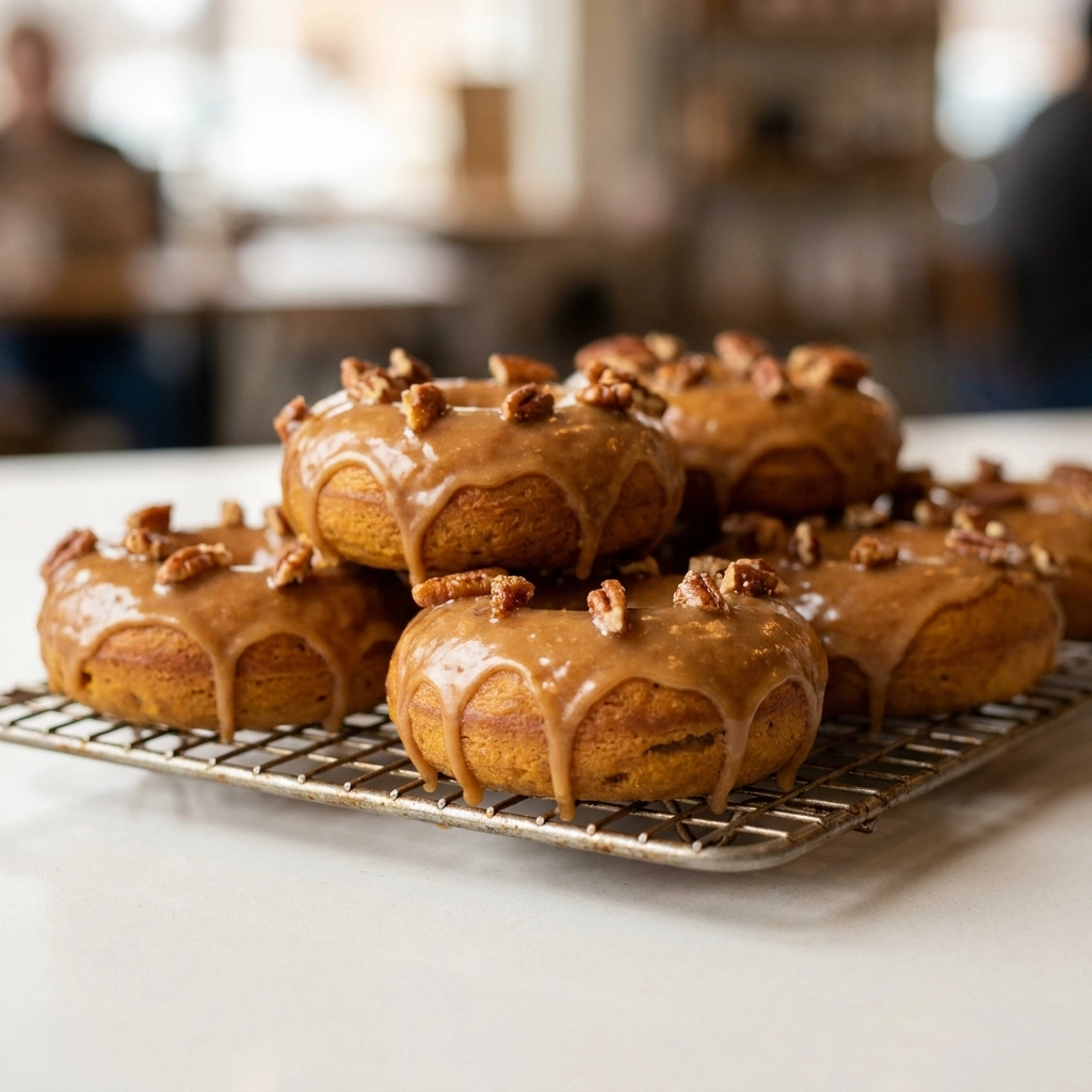 Irresistible Pumpkin Donuts with Maple Glaze Recipe | Easy Fall Dessert Ideas
