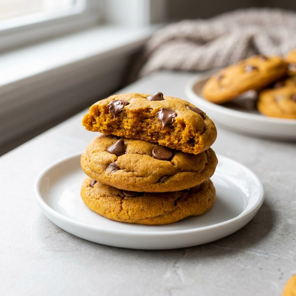 Pumpkin Chocolate Chip Pudding Cookies: A Cozy Autumn Treat | Easy Fall Dessert
