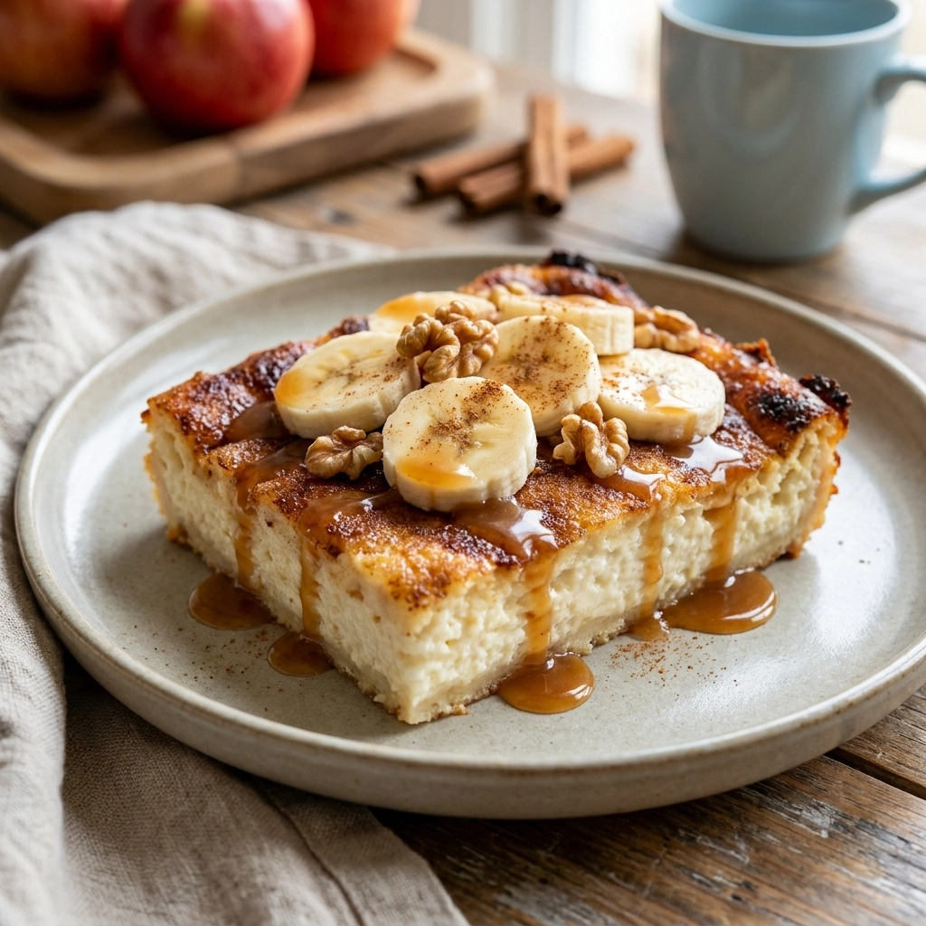 Apple Cinnamon Banana Cottage Cheese Bowl | Healthy High Protein Breakfast Idea