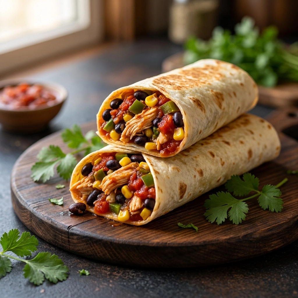 Slow Cooker Chicken Burritos: A Flavorful Culinary Exploration | Easy Dinner Ideas