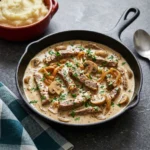 Creamy Keto Beef Stroganoff with Savory Mushrooms | Low Carb Dinner Idea