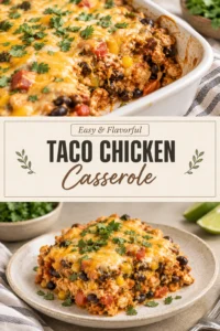 A baked casserole of shredded chicken and melted yellow cheese topped with sliced green onions and diced red tomatoes.
