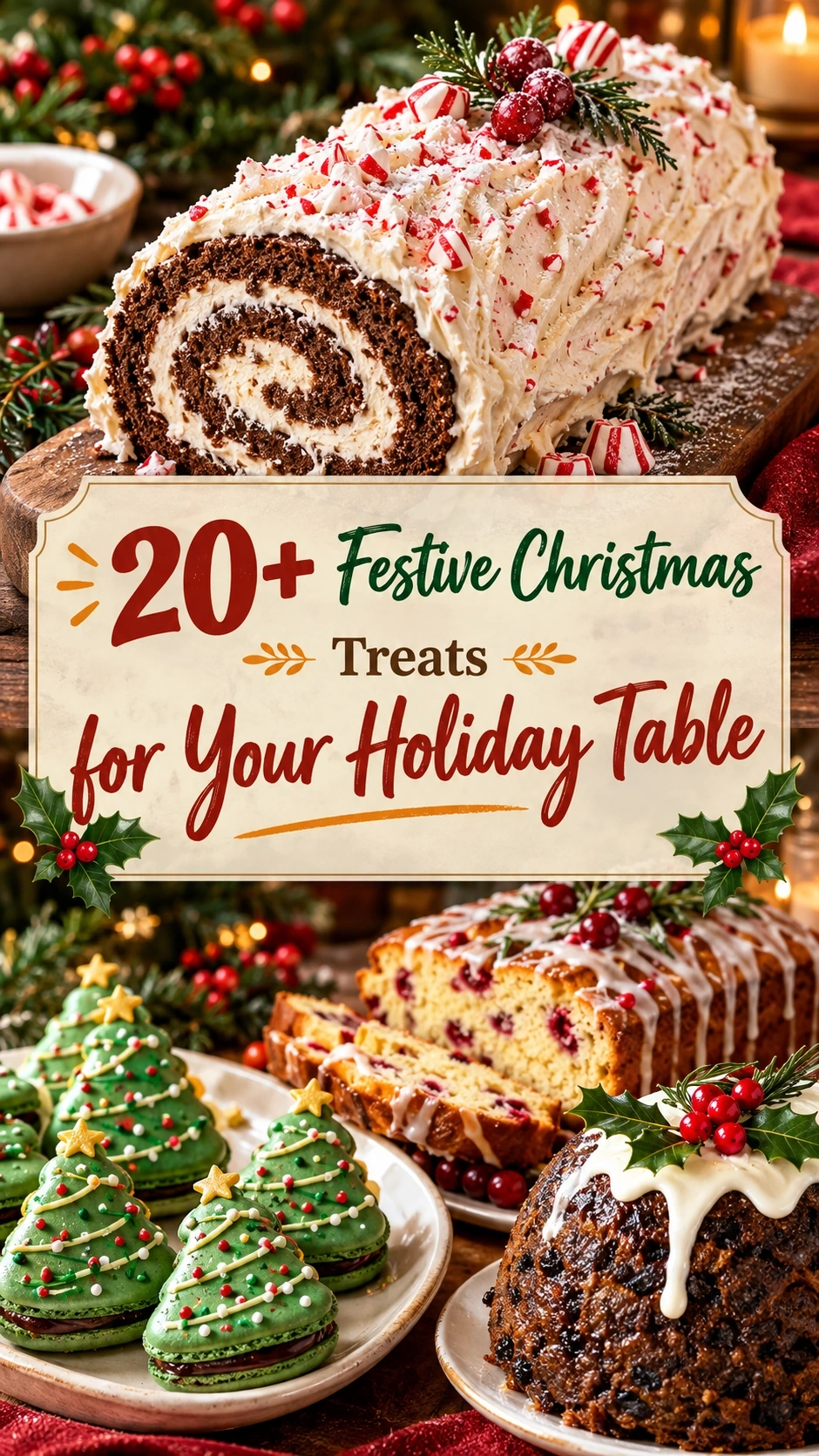 20+ Festive Christmas Treats for Your Holiday Table recipe