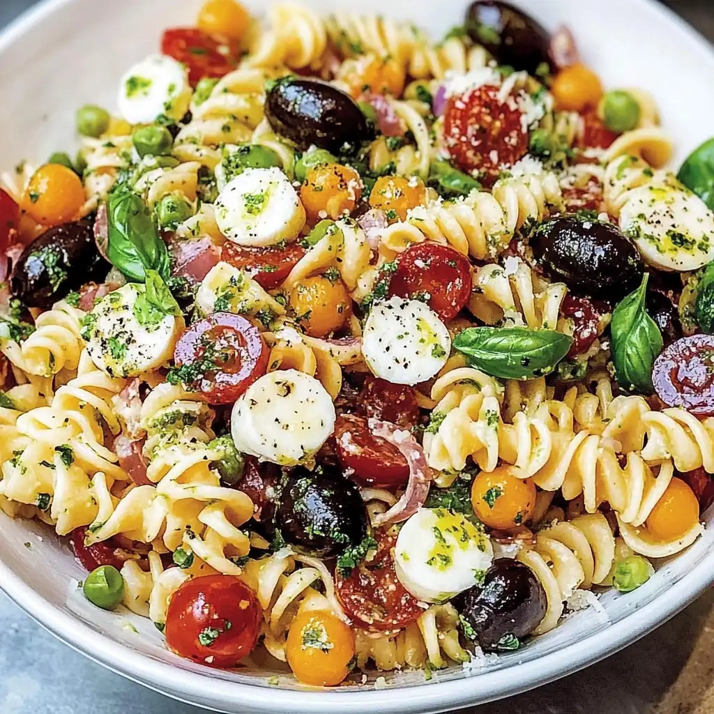 The Ultimate Zesty Italian Pasta Salad for Your Next BBQ recipe