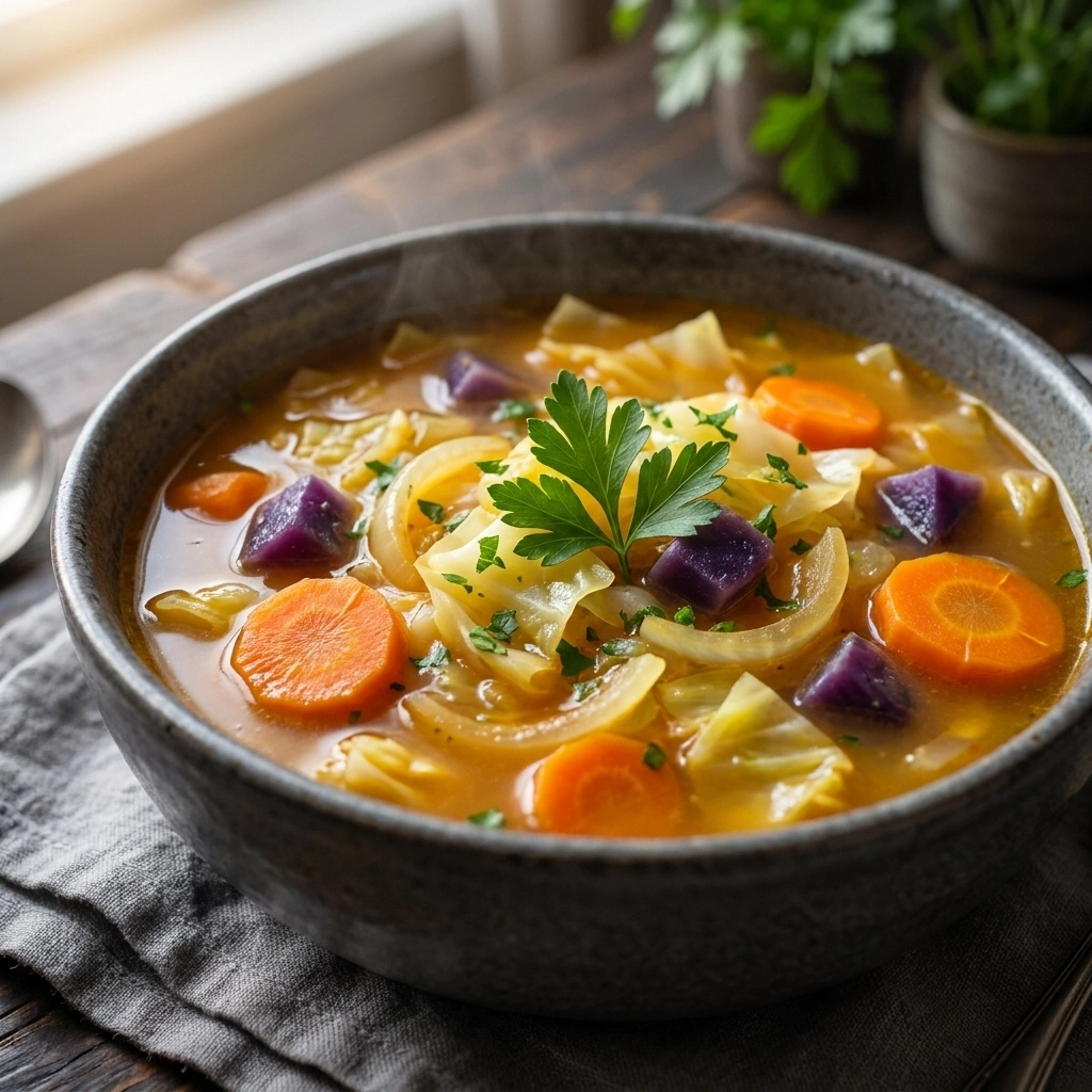 Cabbage Fat-Burning Soup: The Ultimate Nutrient-Dense Glow Up | Healthy Weight Loss Soup recipe